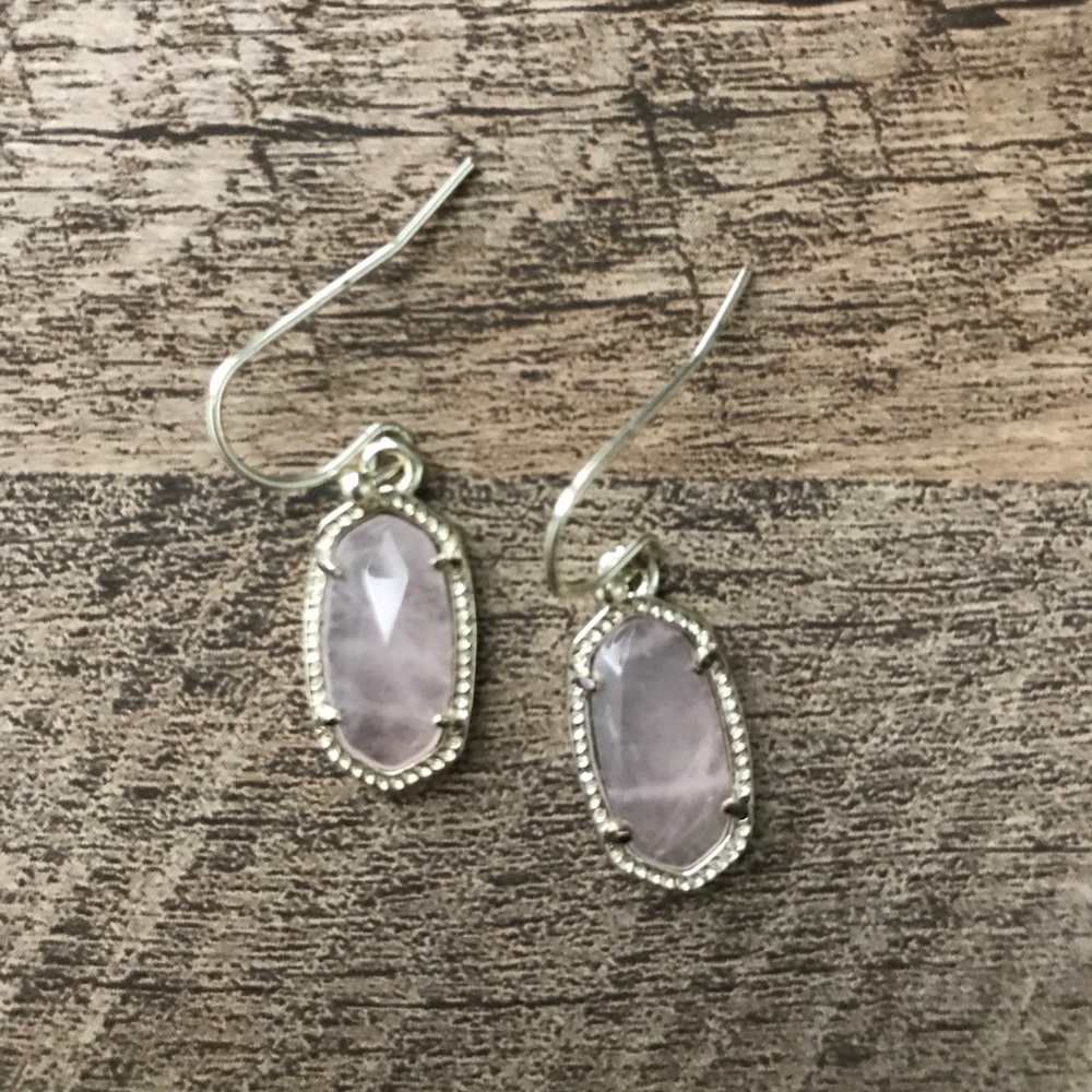 Small Kendra Scott Earrings- Pink